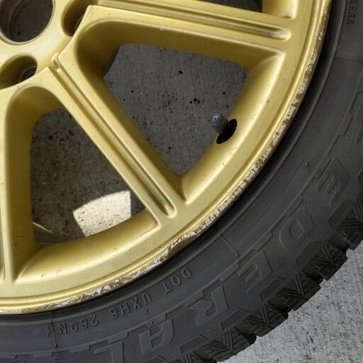 GDBインプレッサ　純正ホイール　バリ目スタッドレス付(着払い) GDBインプレッサ 純正ホイール バリ目スタッドレス付(着払い) 【公式通販】