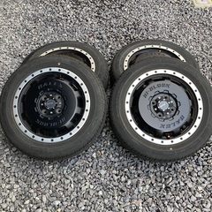 ハイブロック アルミホイール タイヤ付き 155/65/R14