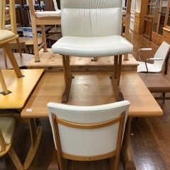 ダイニング3点セット　飛騨産業　ナチュラル