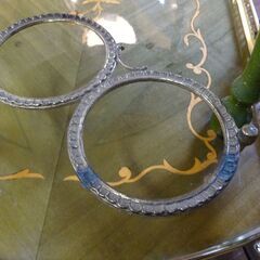 イタリア製　象嵌ワゴン　バタフライ式【愛品倶楽部柏店　問い合わせ番号 159-018226 002】 