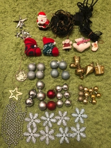 ニトリクリスマスツリー150cm おまけオーナメント ライト付き J1173 光が丘の年中行事用品 クリスマス の中古あげます 譲ります ジモティーで不用品の処分