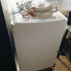 【無料】洗濯機 - 全自動洗濯機 ASW-700SB(W)