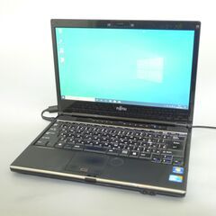 新品高速SSD 日本製 中古良品 ノートパソコン 13.3型 FUJITSU 富士通 