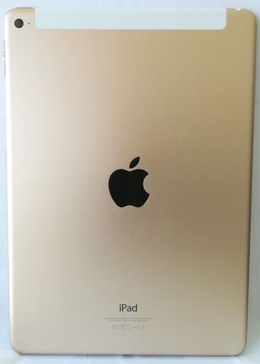 極美品】au Apple iPad Air2 32GB Wi-Fi+Cellular A1567 ゴールド 正常