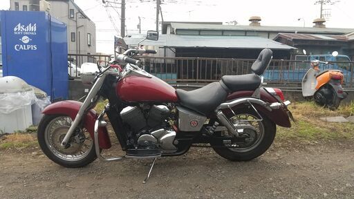 シャドウ400 車検R5年10月！JMCAマフラー ドラッグスター