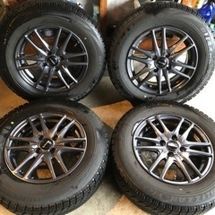 BS VRXスタッドレス　185/70R14 アルミセット