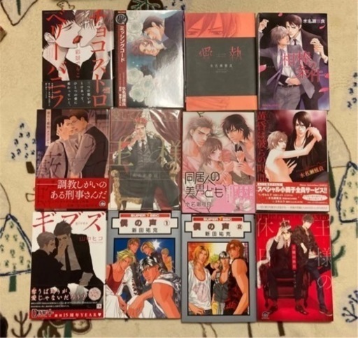 Bl漫画 12冊 まとめ売り 水名瀬雅良 タクミユウ 彩景でりこ みたらし団子 広島の本 Cd Dvdの中古あげます 譲ります ジモティーで不用品の処分