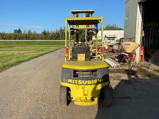 三菱 フォークリフト FG20 ガソリン 揚高6m 342時間 前輪ダブルタイヤ