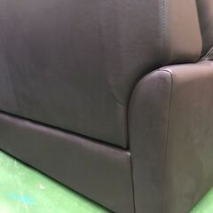 【愛品館八千代店】ニトリ　3人掛本革ソファ　TRADE KD【愛八SF】