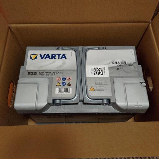 VALTAバッテリー　E39 12V70Ah760A（EN）