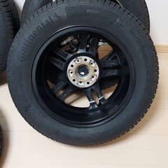 【中古美品】185/65R15 スタッドレス4本　Continental コンチネンタル North ContactノースコンタクトNC6 アルミホイールセット