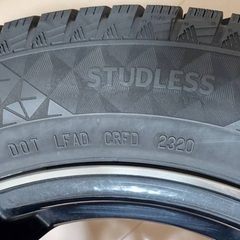【中古美品】185/65R15 スタッドレス4本　Continental コンチネンタル North ContactノースコンタクトNC6 アルミホイールセット