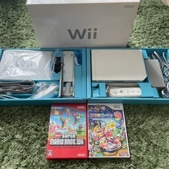 Nintendo Wii RVL-S-WD 本体　ソフト2本付き