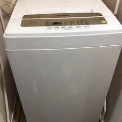 【ネット決済】アイリスオーヤマ洗濯機 5.0kg IAW-T502EN
