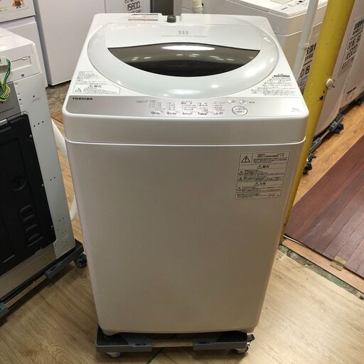 ✨期間限定・特別価格✨東芝 / TOSHIBA 全自動洗濯機 AW-5G6 2019年製 5.0kg 中古家電