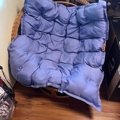 籐の椅子　一人用ソファー