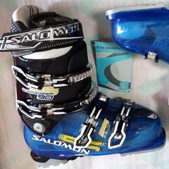 サロモンのスキーセット一式（スキー板・ビンディング・ブーツ・ストック等）