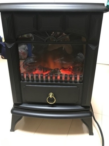 新品 山善 暖炉型ヒーター 疑似炎 アンティーク YDH-SK10 新品】山善