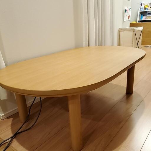 無印良品 楕円 こたつ mk-1208v/n/12