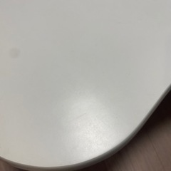 白い豆型テーブル出品します☆ − 神奈川県
