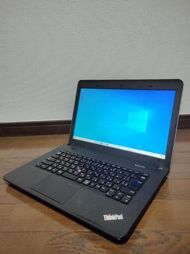 【SSD搭載でサクサク動く♪】Lenovo　人気のThinkPad Windows10 core i3 メモリ4GB SSD120GB バッテリー稼働可能　 無線LAN　Wi-Fi　ノートパソコン　セットアップ済ですぐつかえる♪