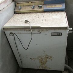 🎍🌅🌄🎍二層式　古い洗濯機🎍🌅🌄🎍