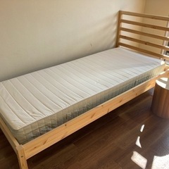 IKEA シングルベッド マットレス付