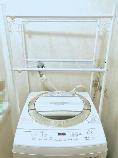 美品 TOSHIBA 東芝 インバーター全自動洗濯機AW-8D3M(N