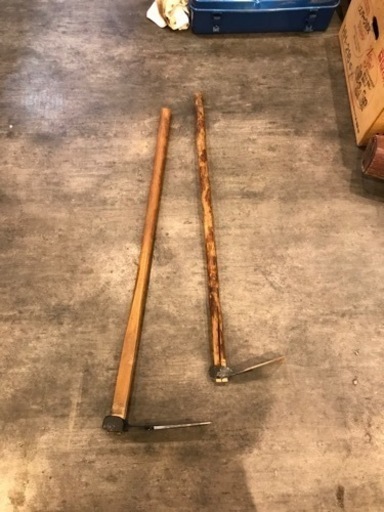 【中古】たけのこ堀鍬