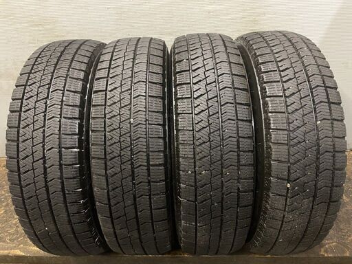 BS BLIZZAK VRX2 165/70R14 14インチ スタッドレス 4本 2017～18年製 ヴィッツ マーチ ソリオ ブーン スイフト kei等　(TB456)クレジットカード QRコード決済可能