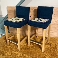 ● IKEA、ハイチェア、2脚セット