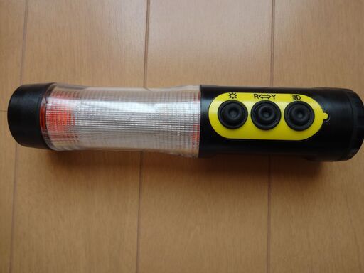 LEDハンディミニ誘導灯【防災グッズ 懐中電灯 点滅灯 工事灯 保安灯 ...