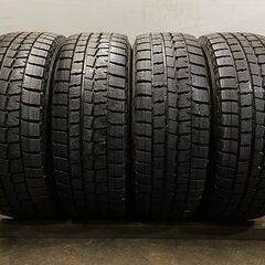 走行短め DUNLOP WINTER MAXX WM01 215/60R16 16インチ スタッドレス 4本 エスティマ オデッセイ ヴェゼル等　(VTP474) クレジットカード QRコード決済可能