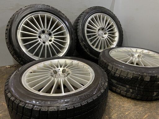 BS BLIZZAK VRX 255/45R18】スタッドレス【ベンツ AMG 純正ホイール 18