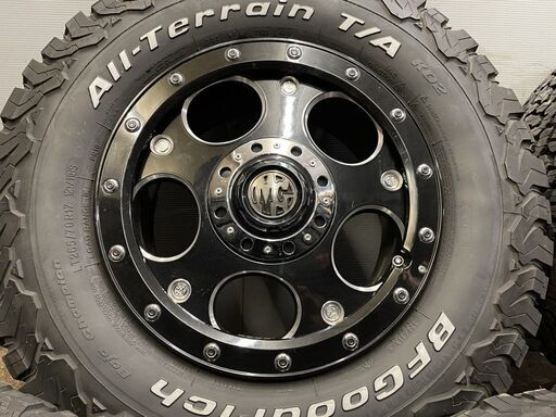 BF Goodrich All-Terrain T/A KO2 LT265/70R17 PR10】夏タイヤ 5本