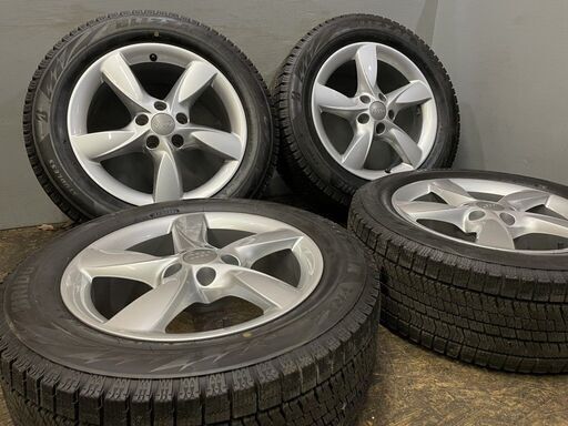戦 タイヤ走行短め【BS BLIZZAK VRX2 225/55R17】スタッドレス【audi