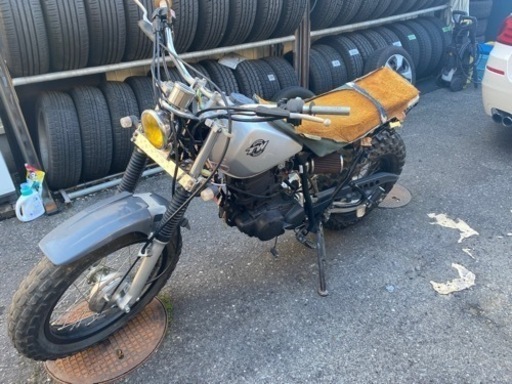《相談中》ヤマハ YAMAHA TW200 書類なし 鍵あり 未整備 部品取りに