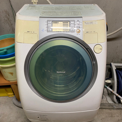 取引済みです。2004年製ドラム式洗濯機 0円
