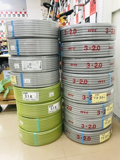 ✨VVF　3×1.6　未使用品　在庫あります！！✨うるま市田場✨