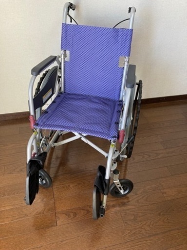 カワムラサイクル KFP22-40SB 自走介助兼用 車椅子 車いす　車イス　美品