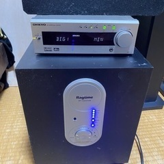 ONKYO ED-L1とRAGTIMEサラウンドシステムRT-5...