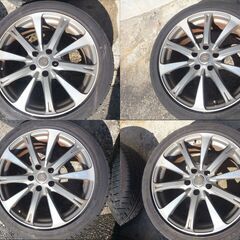 225/45R18アルミ・タイヤ４本セット