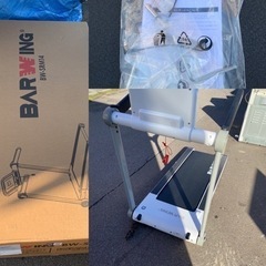 美品☆BARWING ルームランナー BW-SRM14 トレッドミル ランニングマシン 2020年製 折り畳み　箱付き　