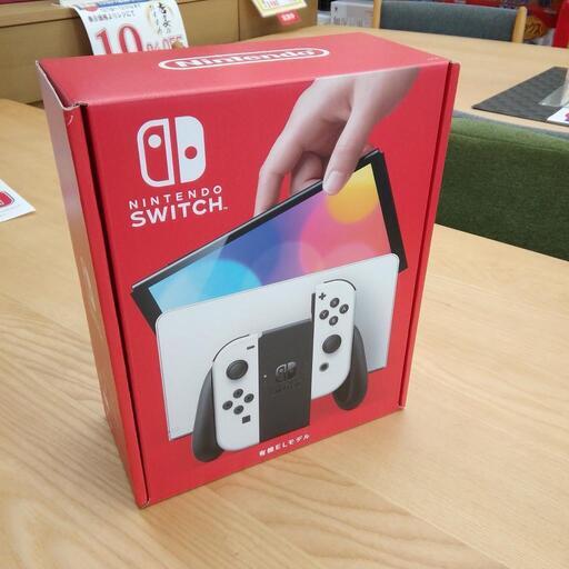 未使用品　任天堂　ニンテンドウ　switch　スイッチ  有機ELモデル　ホワイト　エキスパート藤沢辻堂