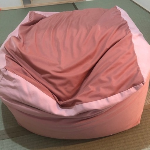 2022年ファッション福袋 【ぽんしぽ様専用】無印良品★体にフィットするソファ(本体&カバーセット) - ビーズソファ/クッションソファ