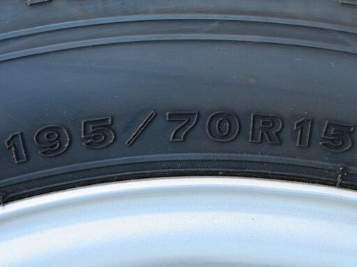 195/70R15 最高 106/104L LT夏タイヤ 新車外し4本セット 