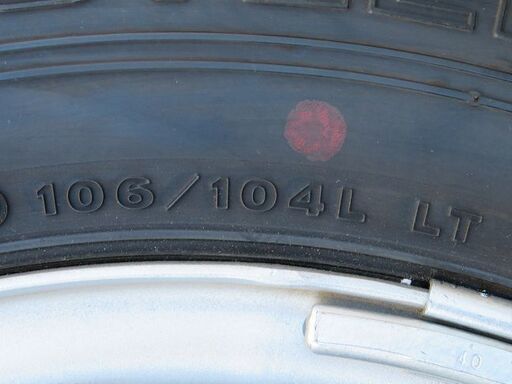 195/70R15 106/104L LT夏タイヤ 新車外し4本セット