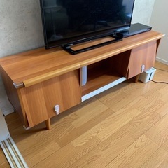 テレビ台 150cm ベビーガード付き