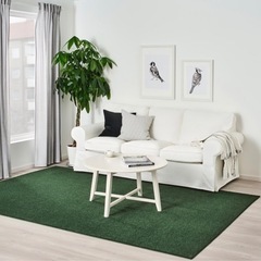 【ネット決済】高品質 カーペット グリーン　IKEA