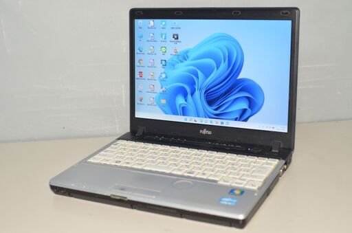 軽量ノートパソコン Windows11+office 富士通 P771/D core i5-2520M/メモリ4GB/大容量HDD750GB/DVDマルチ/12.1インチ/無線/便利なソフト